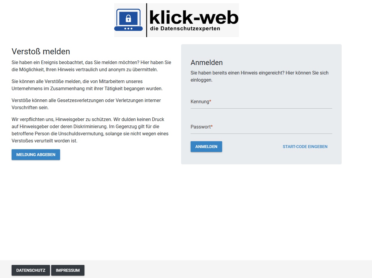 klick web Unna DMS19